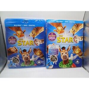 The Star (Blu-Ray + DVD + Digital 2017) Brand New Sealed With Slip cover